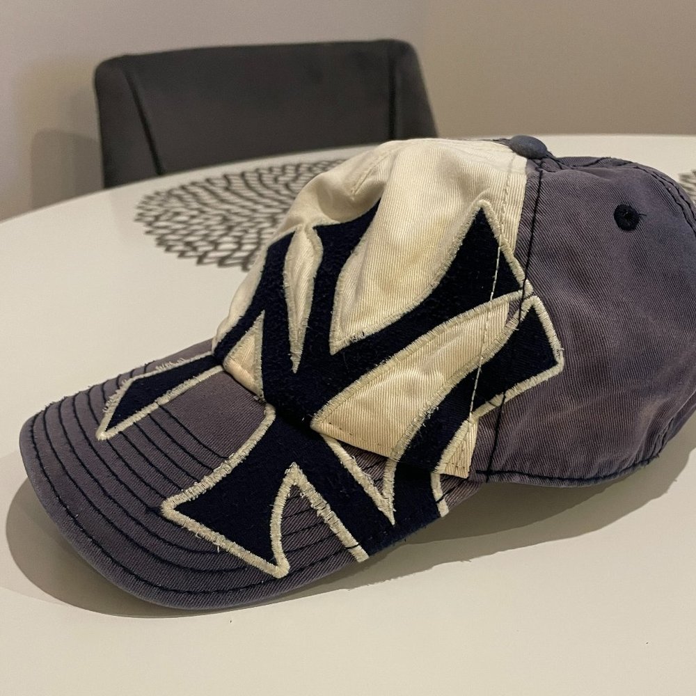 Vintage/Distressed Yankees Hat from Cooperstown Collection. Adjustable Cap